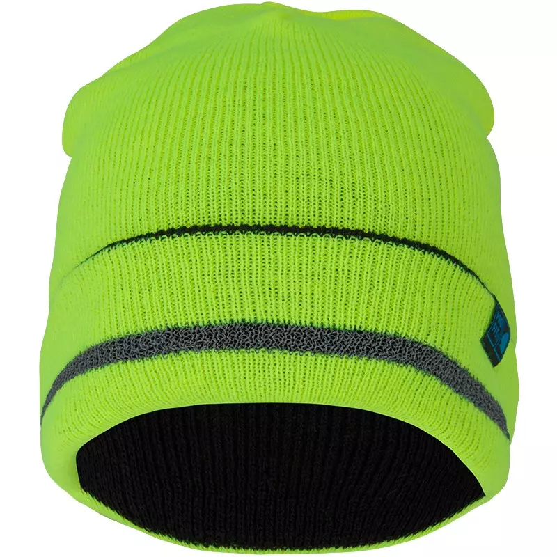 PRO FIT 230111, Reversible Beanie Black/Neon Yellow, image 2, gallery thumbnail