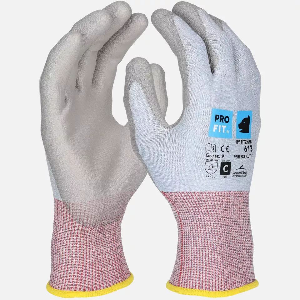 PRO FIT 613, PU Schnittschutzhandschuh, image 1, gallery thumbnail