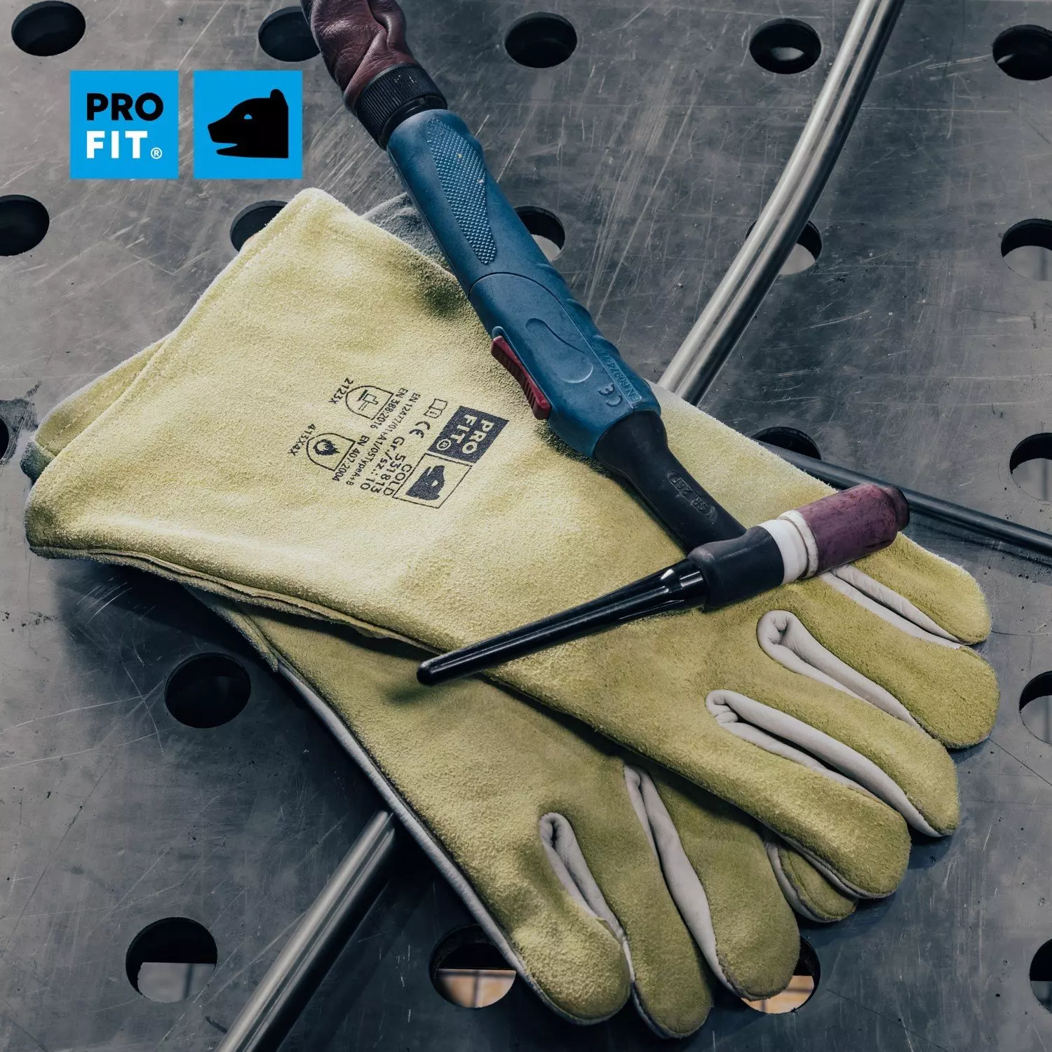 PRO FIT 531813, Combined Cowhide Welding Glove, image 4