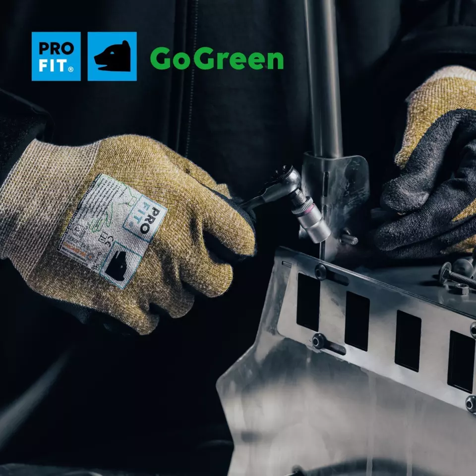 PRO FIT 545, Go Green Nitrile Gloves, image 4, gallery thumbnail