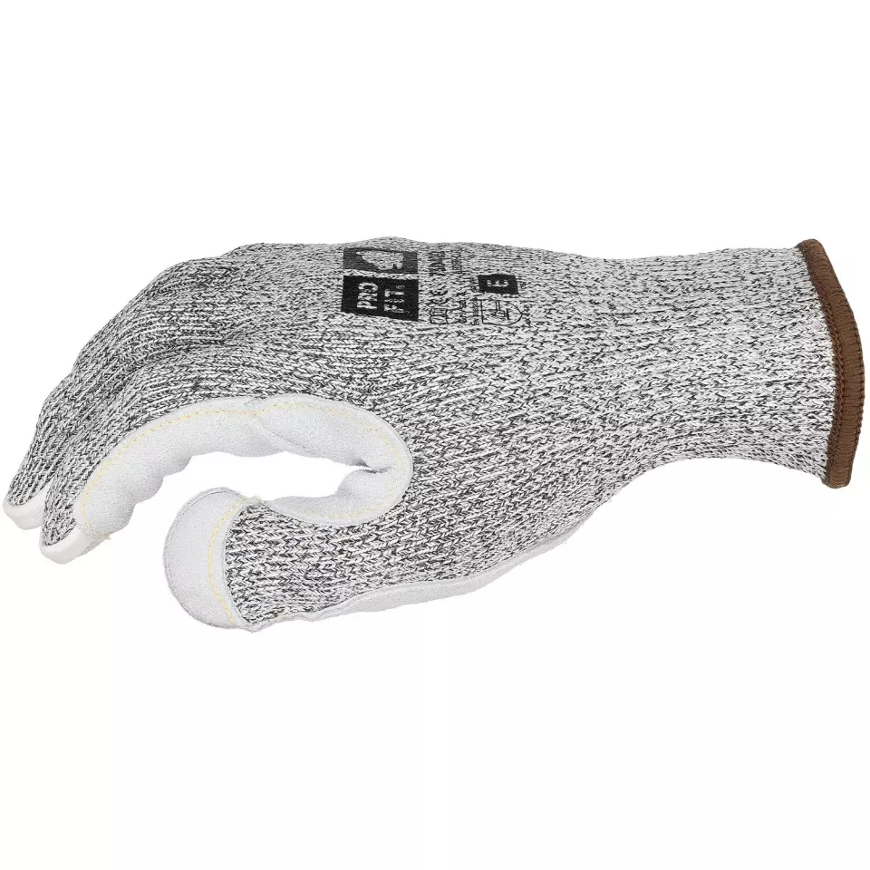 PRO FIT 730422, Leather Cut E Cut Protection Glove, image 2, gallery thumbnail
