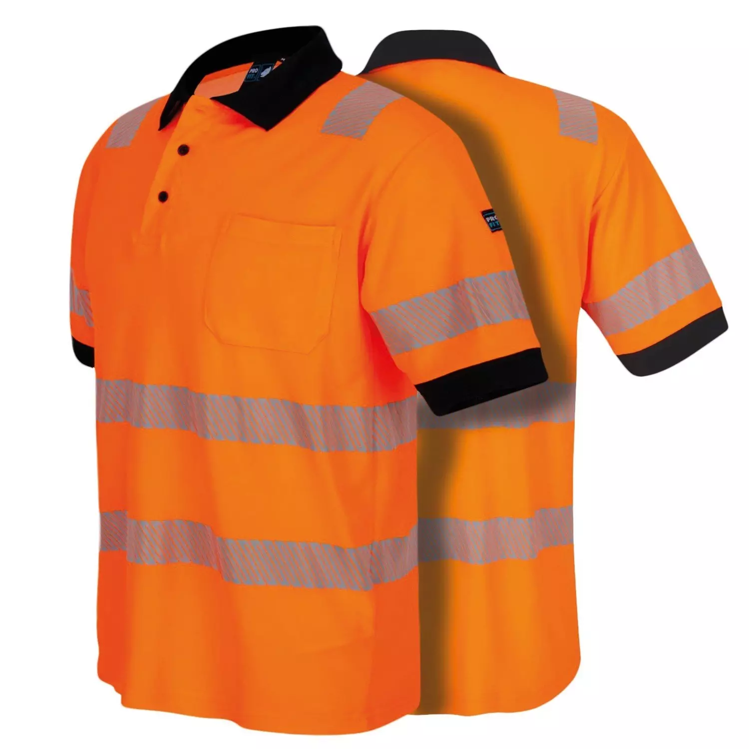 PRO FIT 221, High visibility polo shirt, image 1