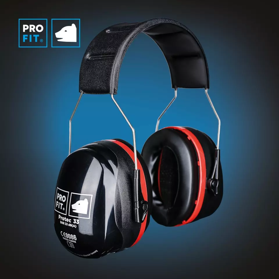 PRO FIT 187, Protec 33 Ear Muffs, image 2, gallery thumbnail