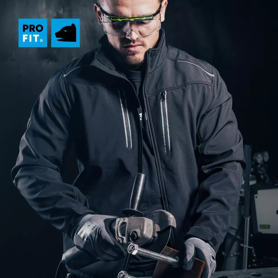 PRO FIT 417, Softshell Jacket, image 7, gallery thumbnail