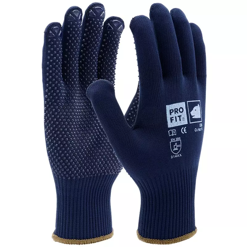 PRO FIT 538, Dot Fine Knit Gloves, image 1, gallery thumbnail