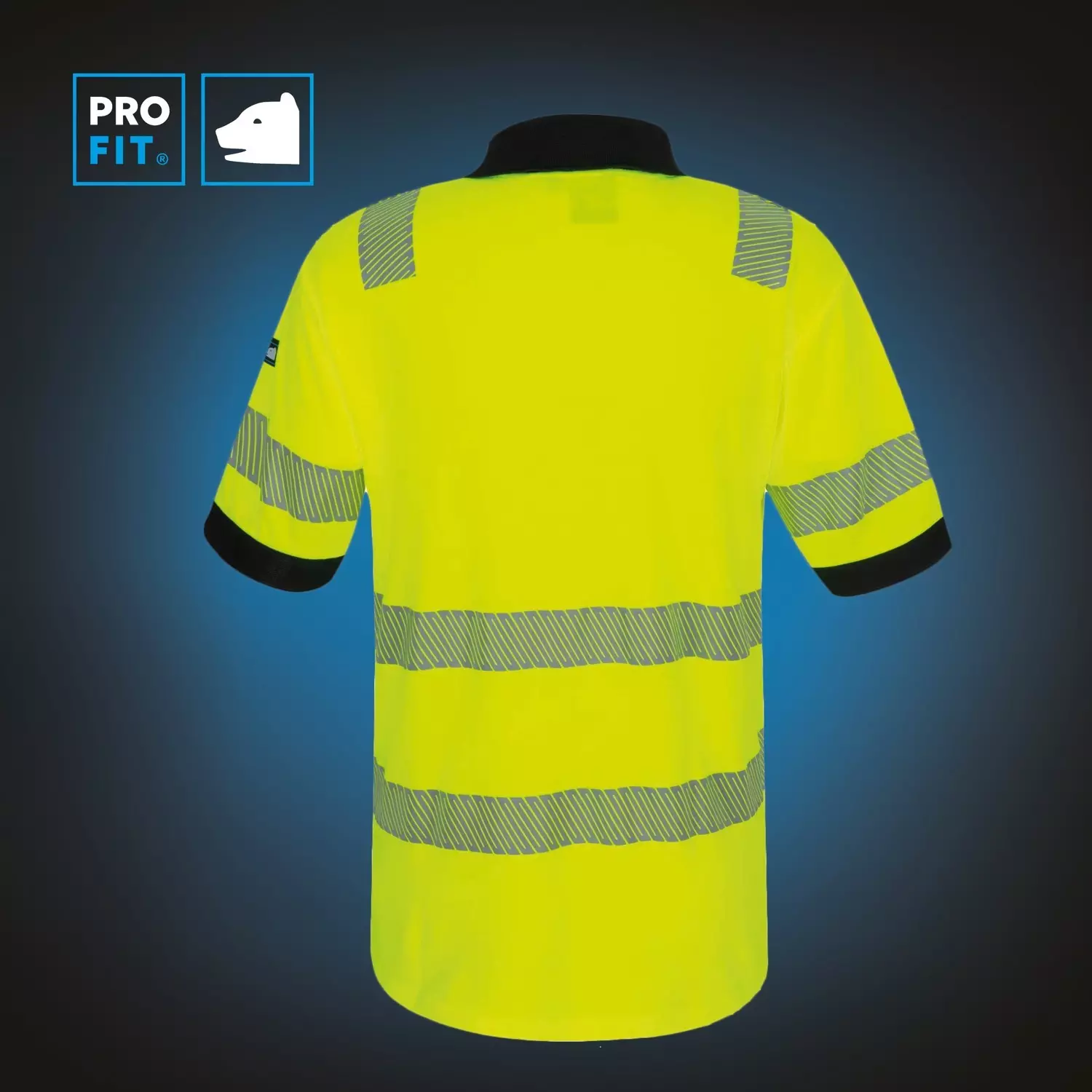 PRO FIT 2211, High visibility polo shirt, image 3