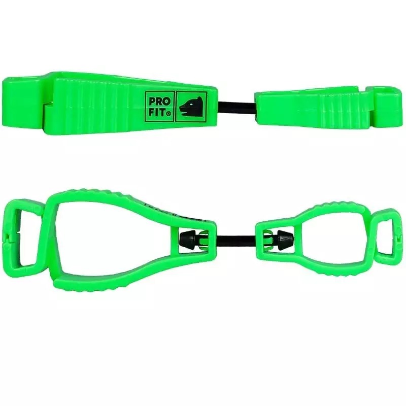 PRO FIT 103, Glove Clip, Neon Green, image 1, gallery thumbnail