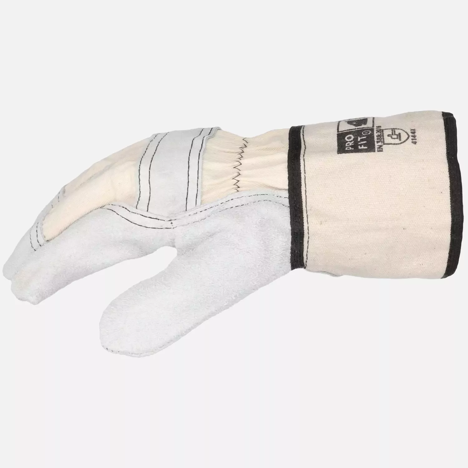 PRO FIT 550113, Cow Split Leather Work Gloves, image 2