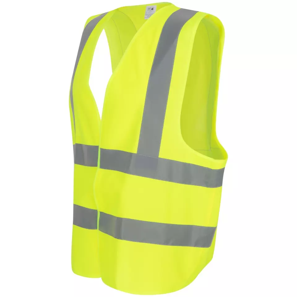 PRO FIT 970032, Safety Vest, Yellow, image 2, gallery thumbnail