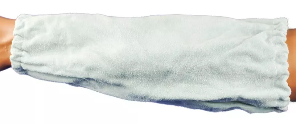 Fitzner Arbeitsschutz 920251, Split Leather Arm Protector, 35 cm, image 1, gallery thumbnail