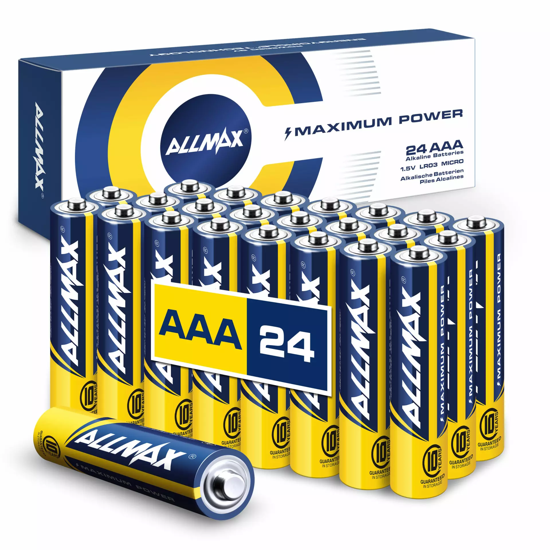 JVT 55020, Paristot AAA Battery Allmax, image 1