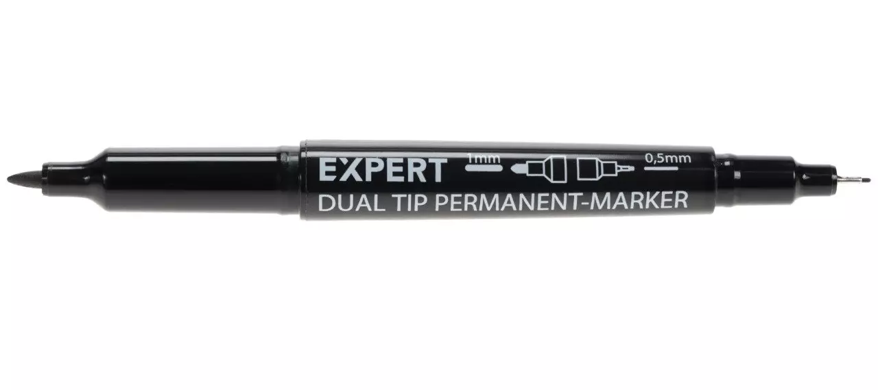 JVT 843, EXPERT Dual Tip Permanent Marker