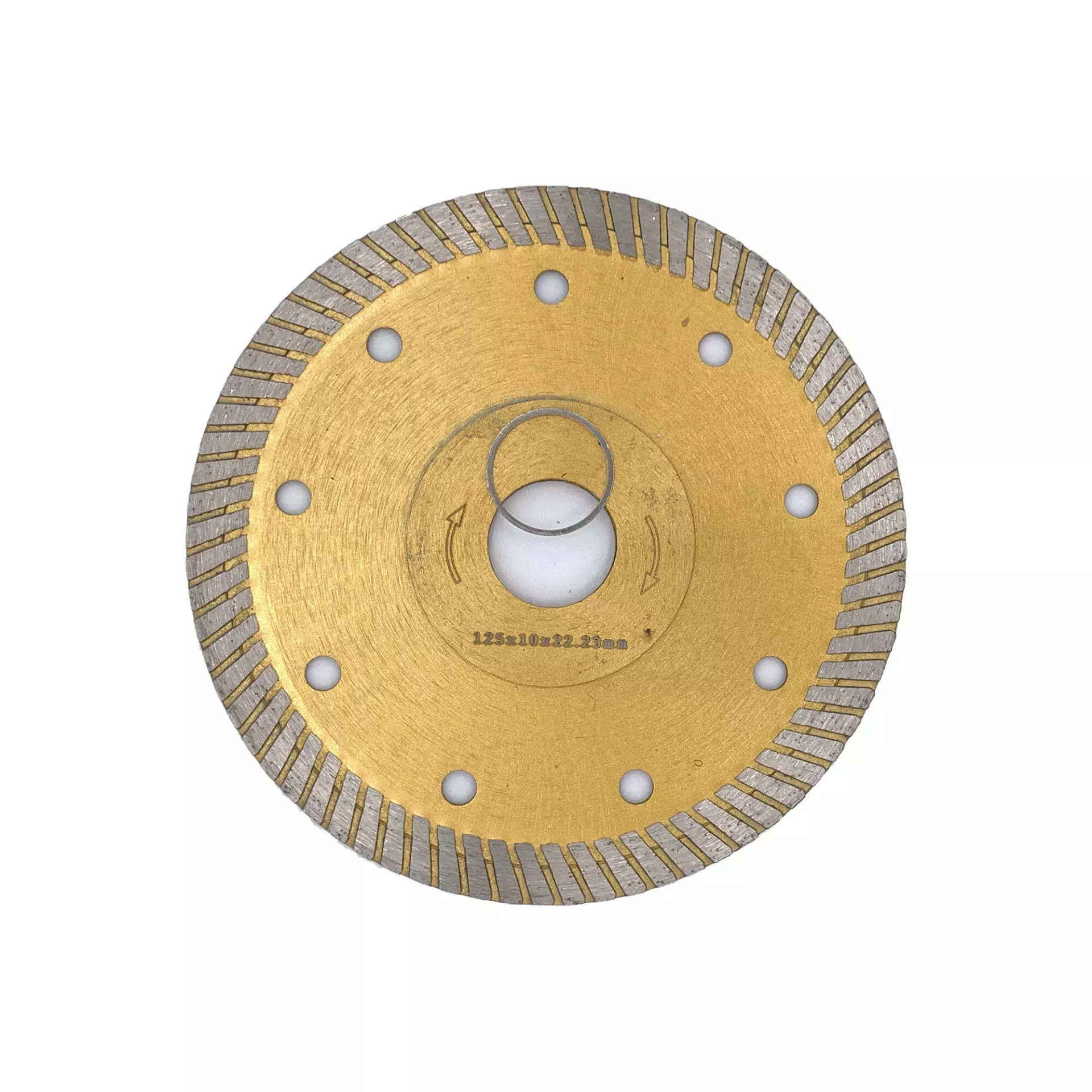 JVT JVT125L-PRO, Timanttikiekko 125mm x 22,2 mm 8 mm segmentti laattoihin, image 1