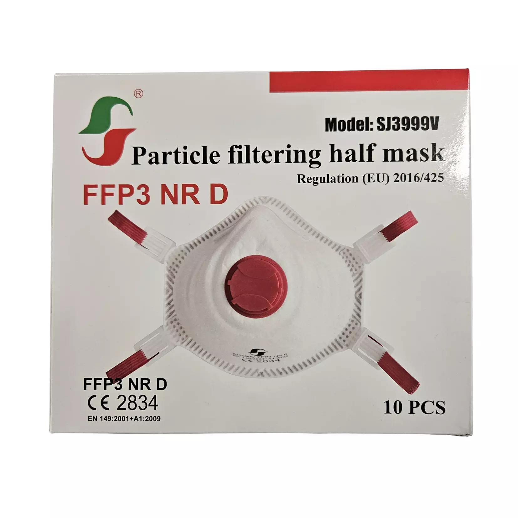 JVT SJ3999V, FFP3 NR D Respirator, image 1