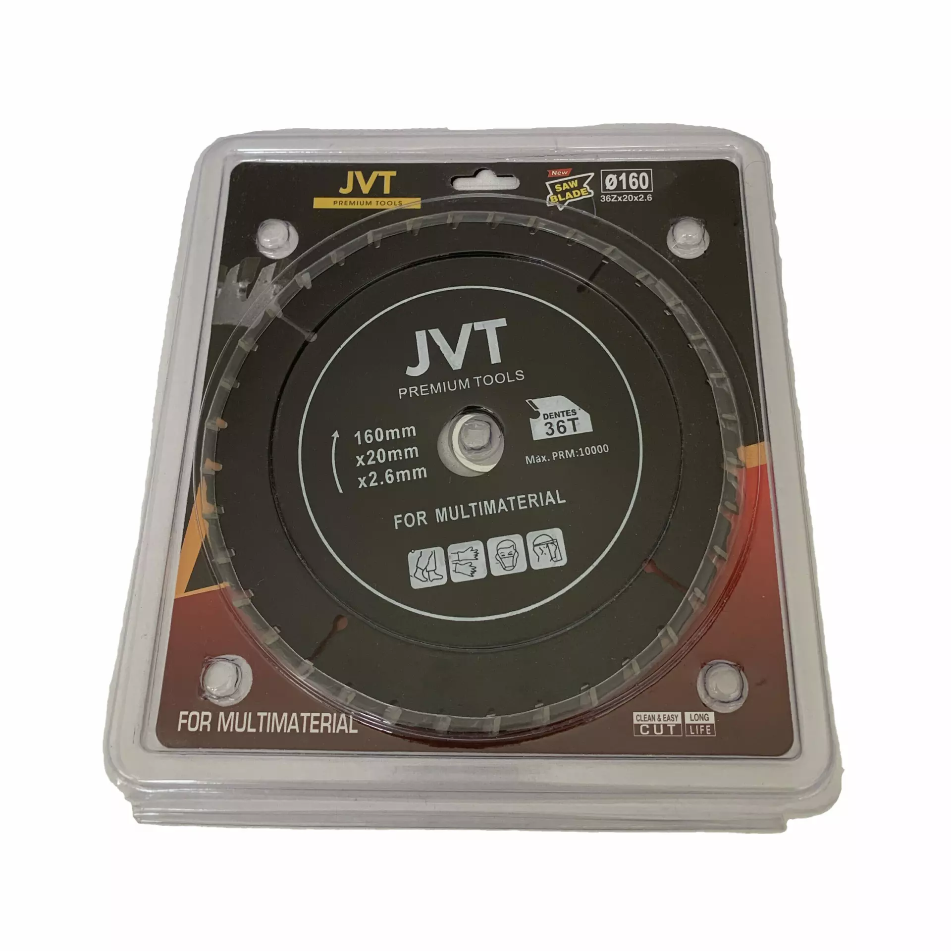 JVT JVT36Z, Circular Saw Blade 160 mm 36 Teeth 20 mm Center Hole, image 1