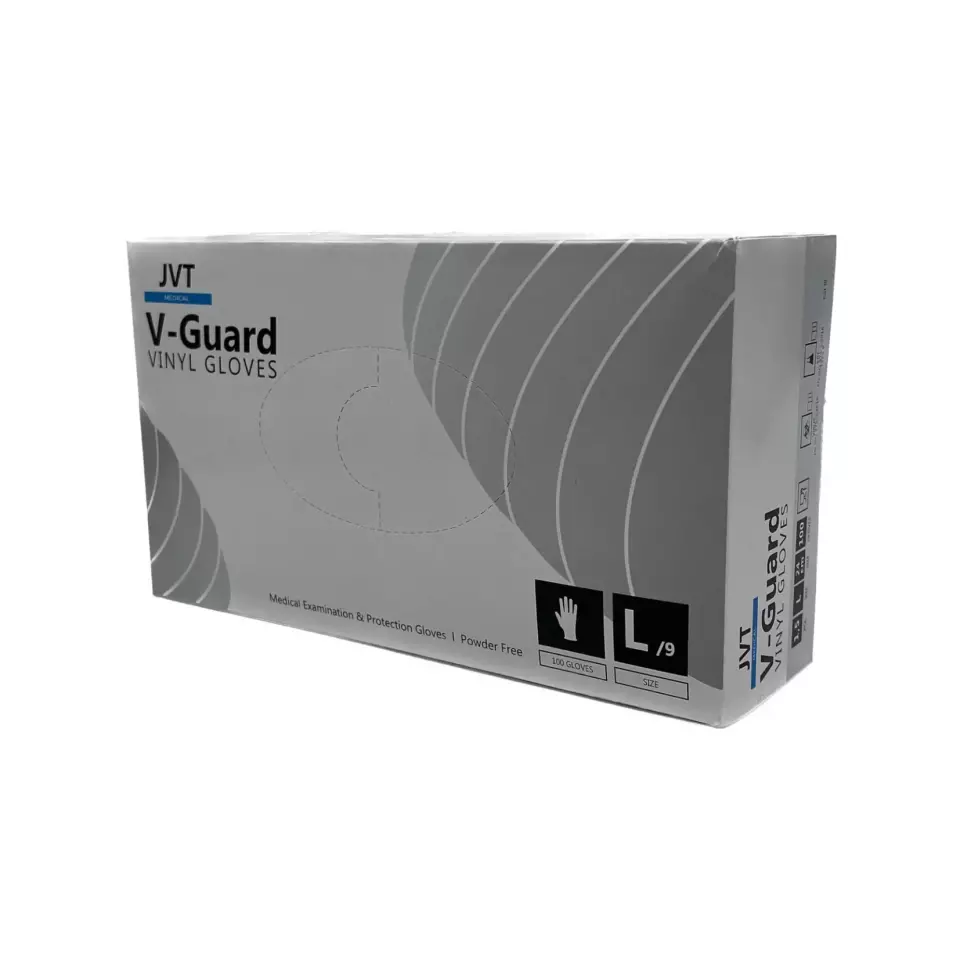 JVT VG, V-Guard Vinyl Gloves, image 1, gallery thumbnail