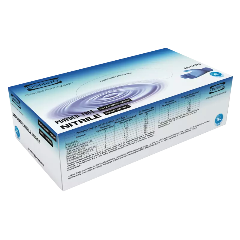 Granberg GB-770-VAR, Nitrile disposable gloves, image 1, gallery thumbnail