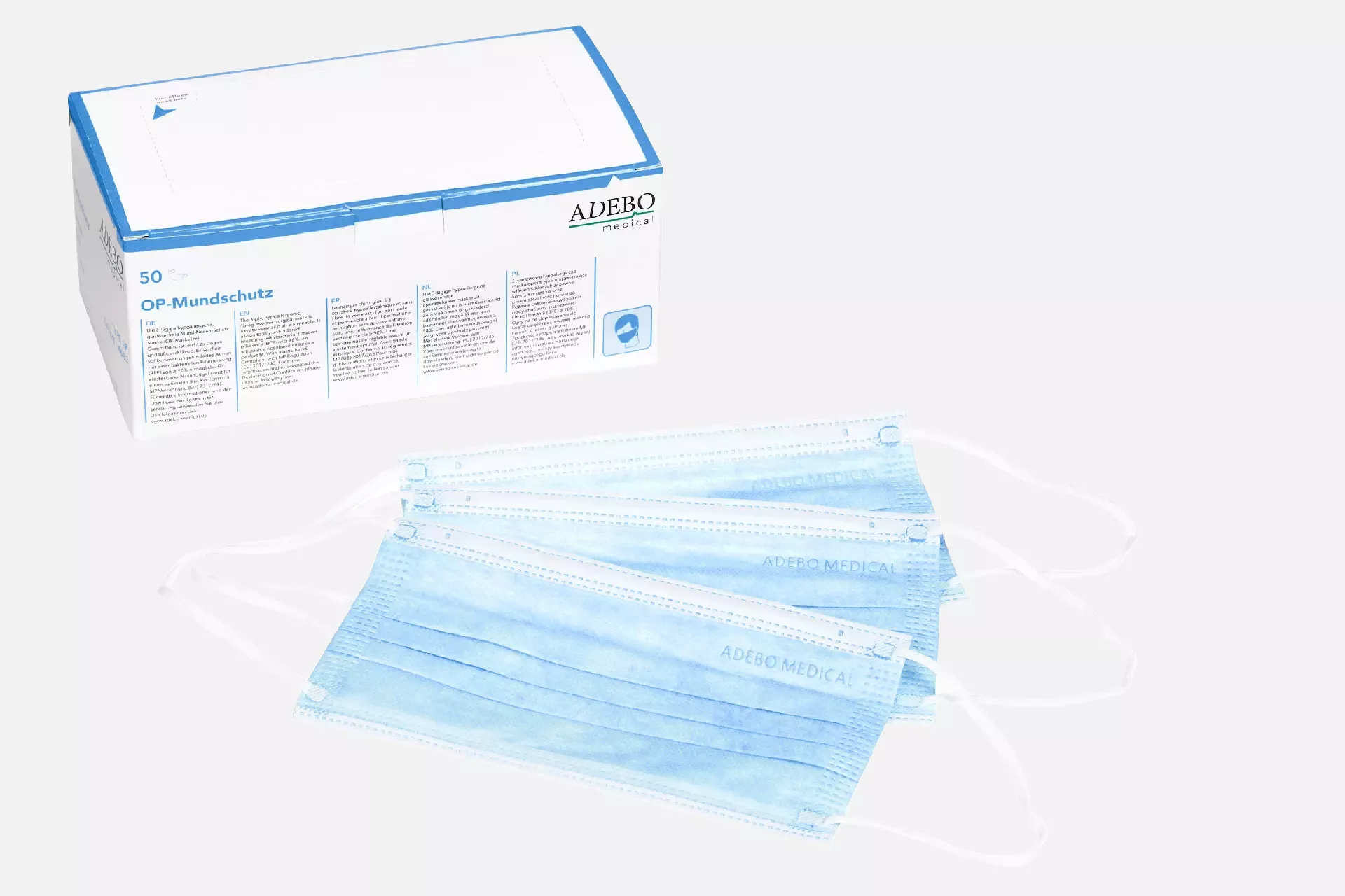 Adebo 10, 3-Ply Face Mask, image 1
