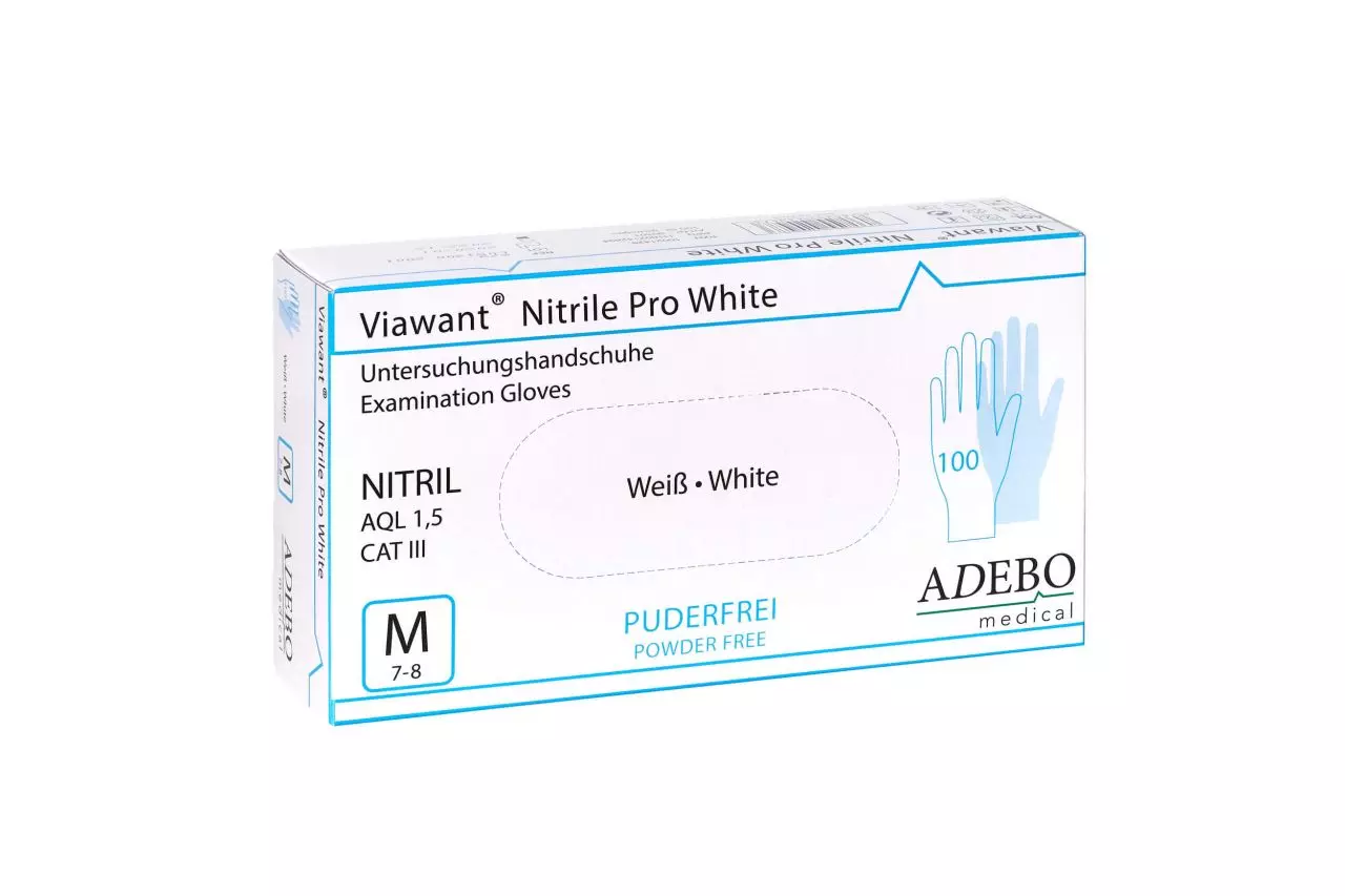 Adebo 90, Viawant Nitrile Pro White, image 1