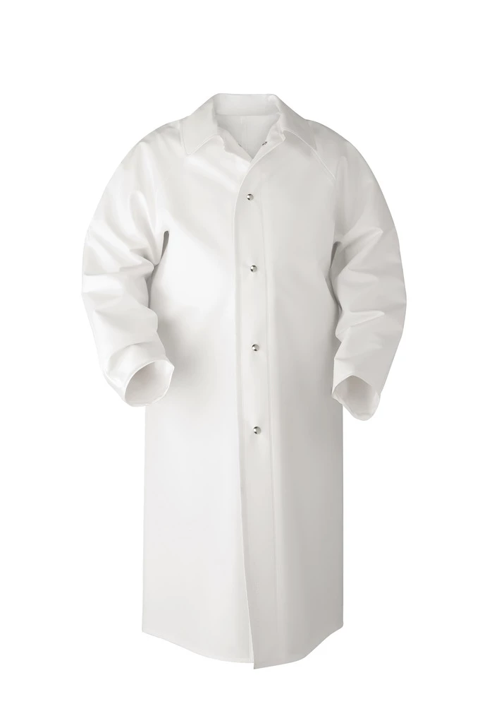 Dolfing 416-01-01-06, JOBURG Long coat without pockets P1 White 3XL
