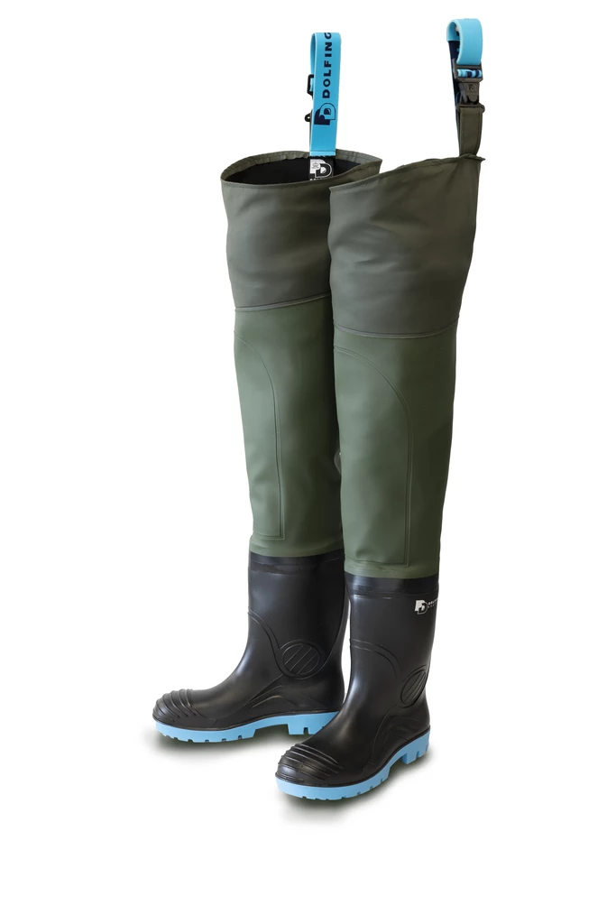 Dolfing 0437-12-26, MARGATE Hip Wader boots P12/P8 Olive green, image 1