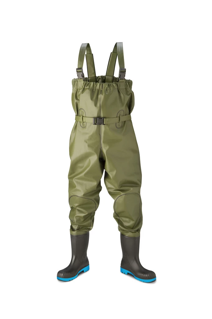 Dolfing EXCELLENT Wading trousers with safety boots (S5) P10 Green