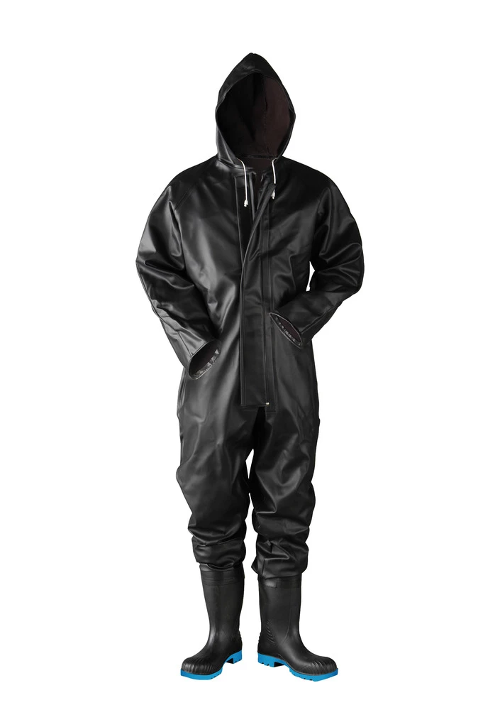 Dolfing 0432-02-08, Coverall with boots P2 Black, image 1, gallery thumbnail