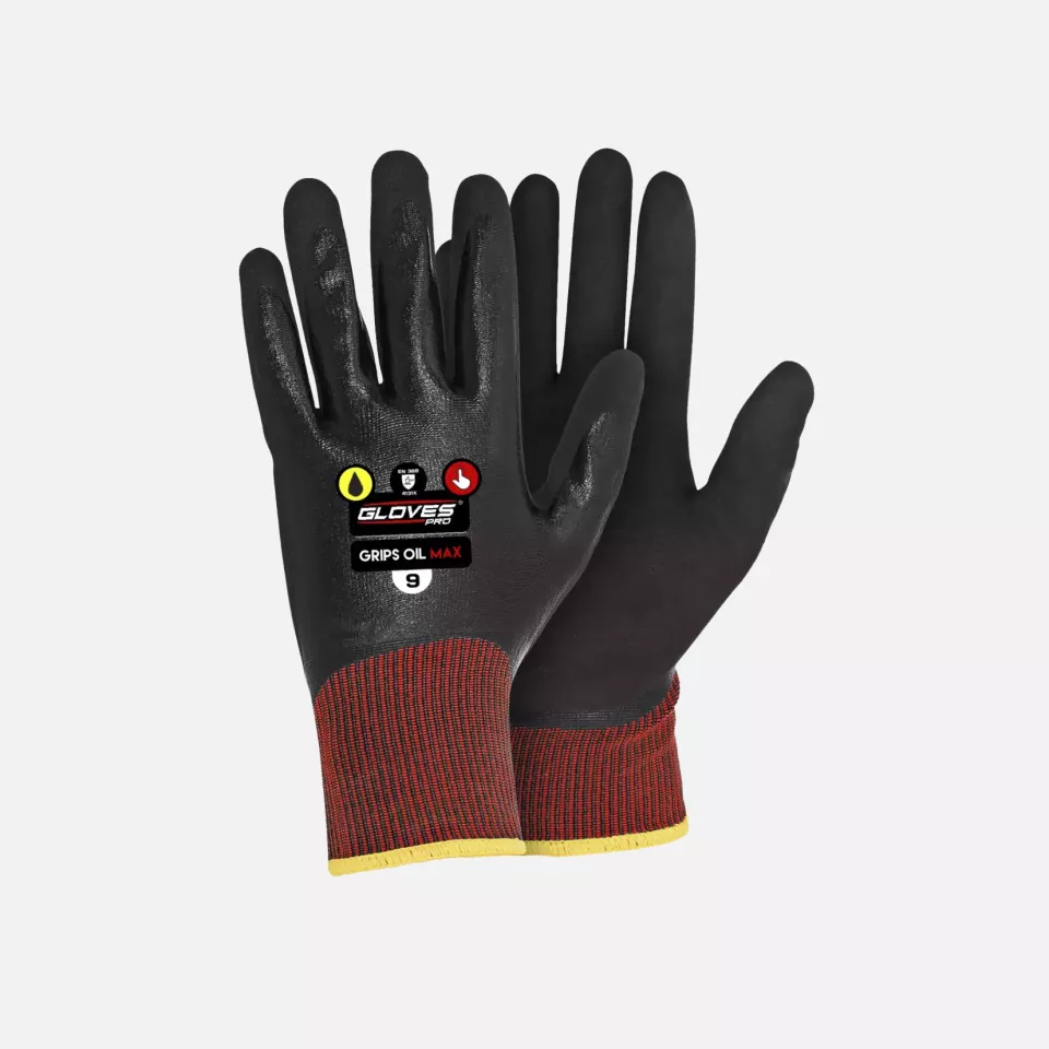 Gloves Pro 5696, Oil Resistant Work Gloves, image 1, gallery thumbnail