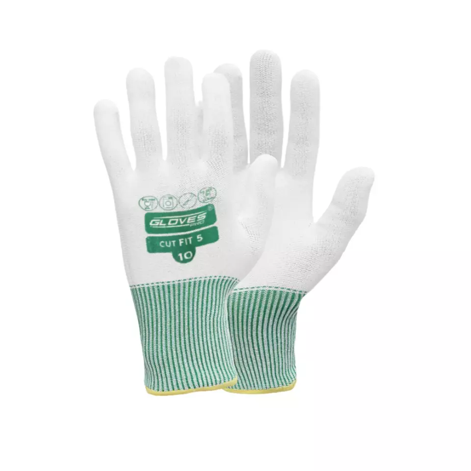Gloves Pro 5615, Cut Protective Cotton Glove, image 1, gallery thumbnail