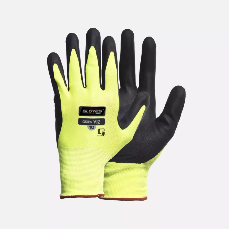 Gloves Pro 5609, Hi-Vis Work Gloves, image 1, gallery thumbnail