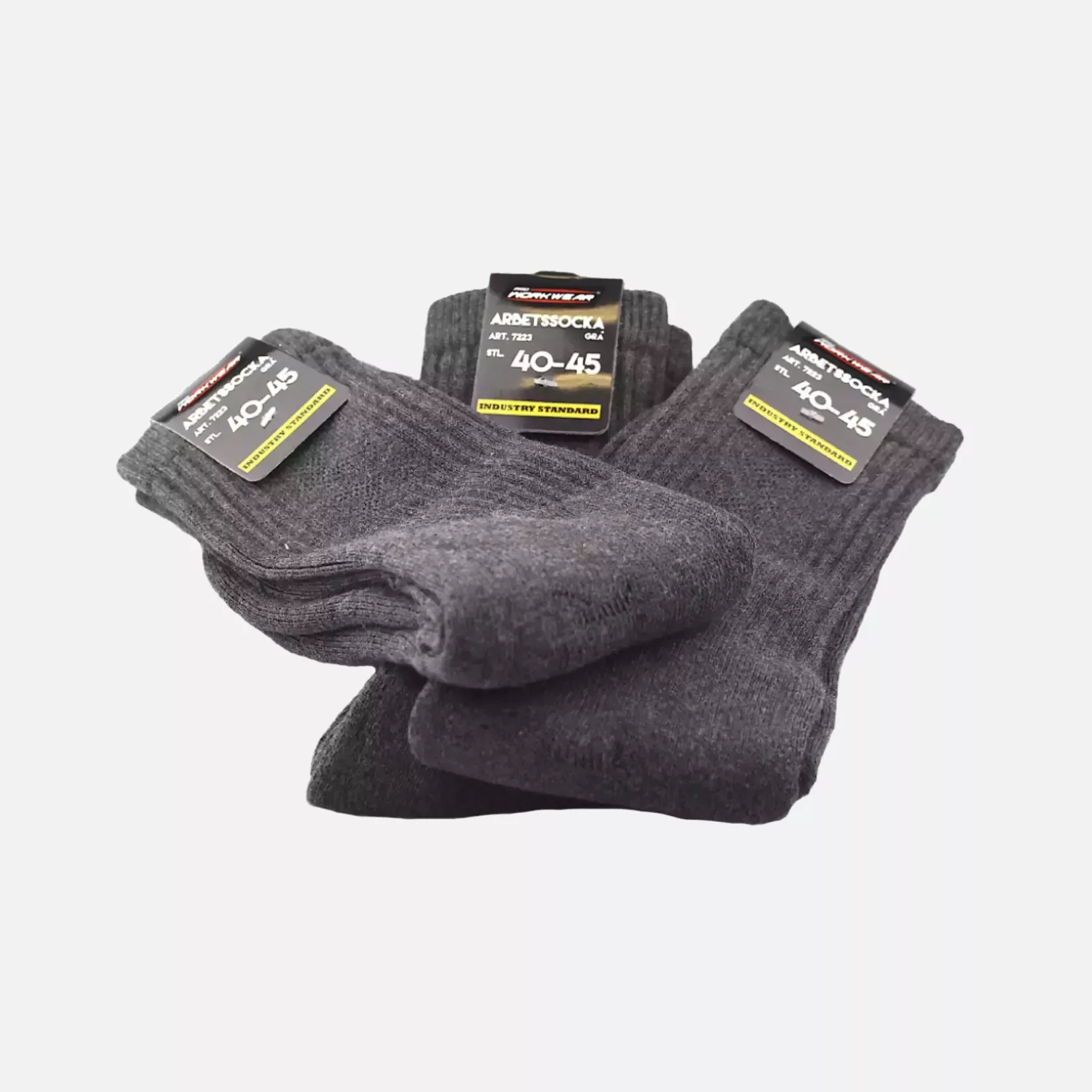 Pro Workwear 7334, Gray Work Socks 40-45, image 1