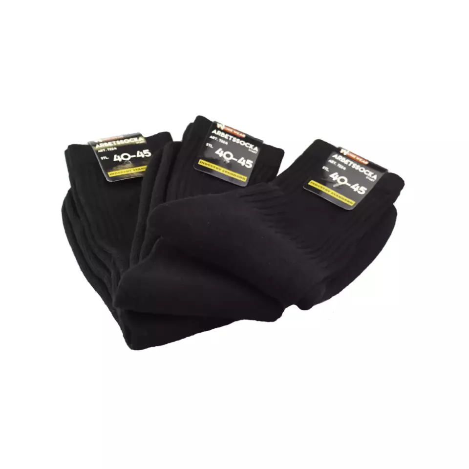 Pro Workwear 7335, Mustat Työsukat 40-45, image 1, gallery thumbnail