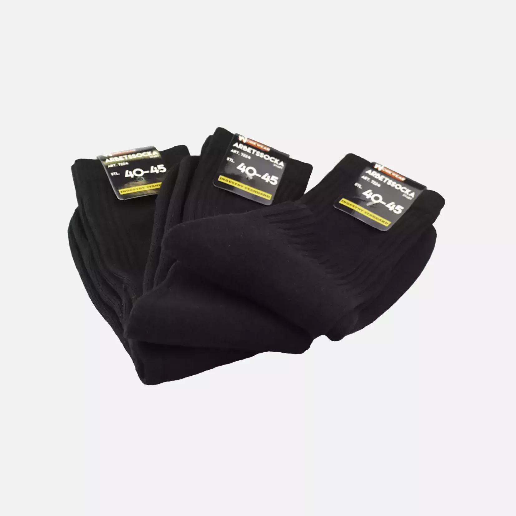Pro Workwear 7335, Black Work Socks 40-45, image 1