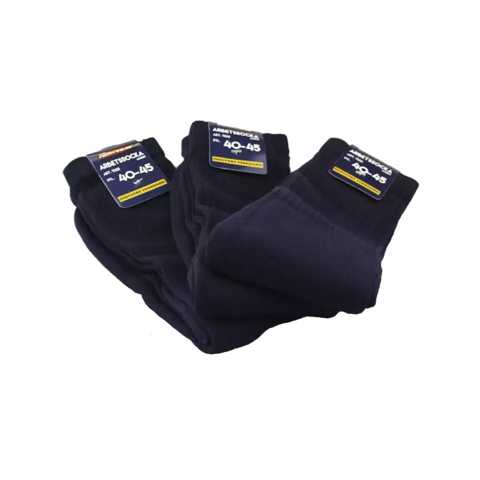 Pro Workwear 7333, Blue Work Socks 40-45, image 1, gallery thumbnail