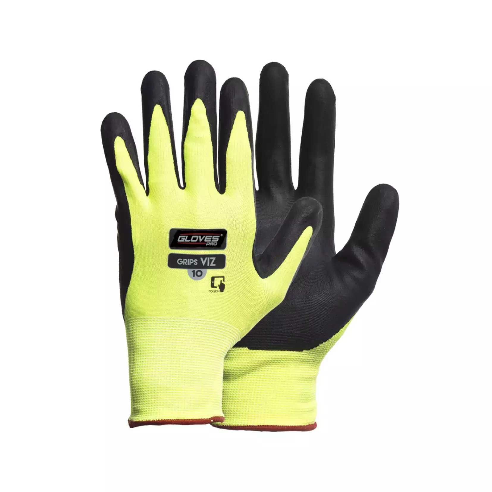 Gloves Pro 5609, Hi-Vis Work Gloves, image 1
