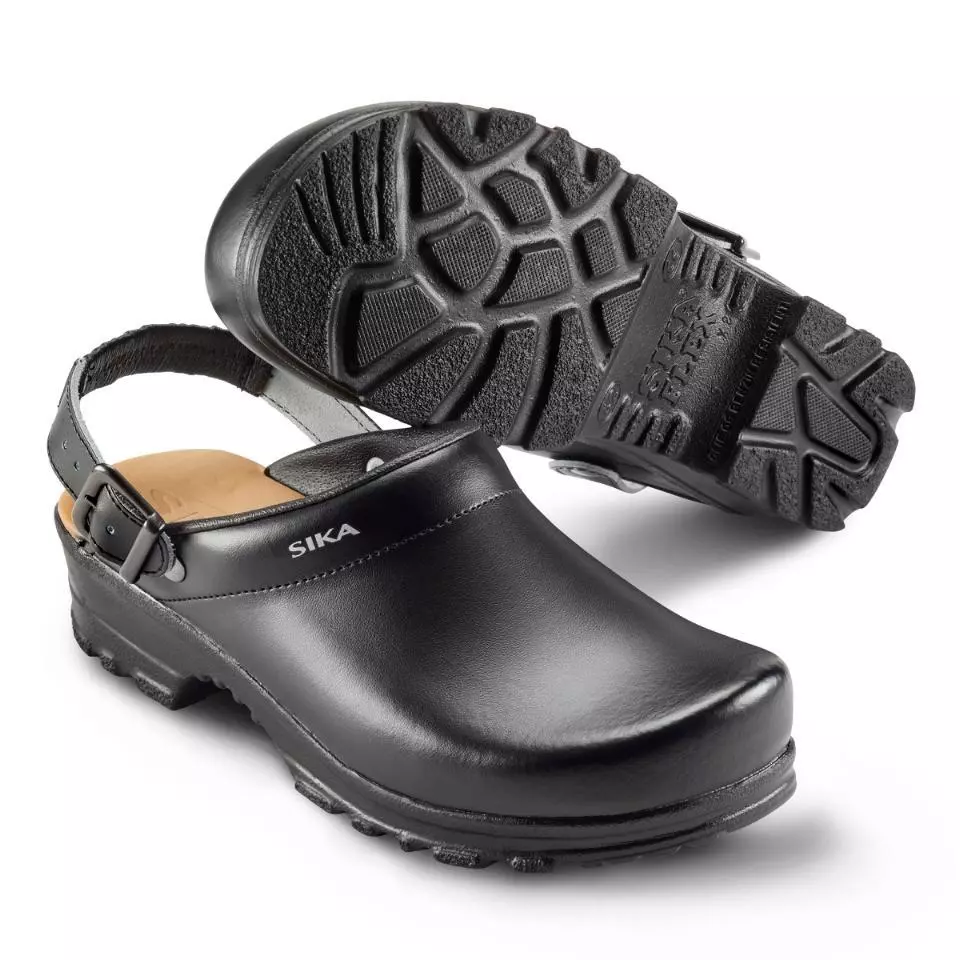 SIKA 2295825, Flex LBS Open Clog with Heel Strap