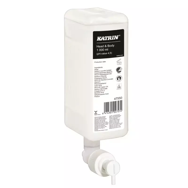 Katrin 47550, Head & Body Shower Soap 1000ml