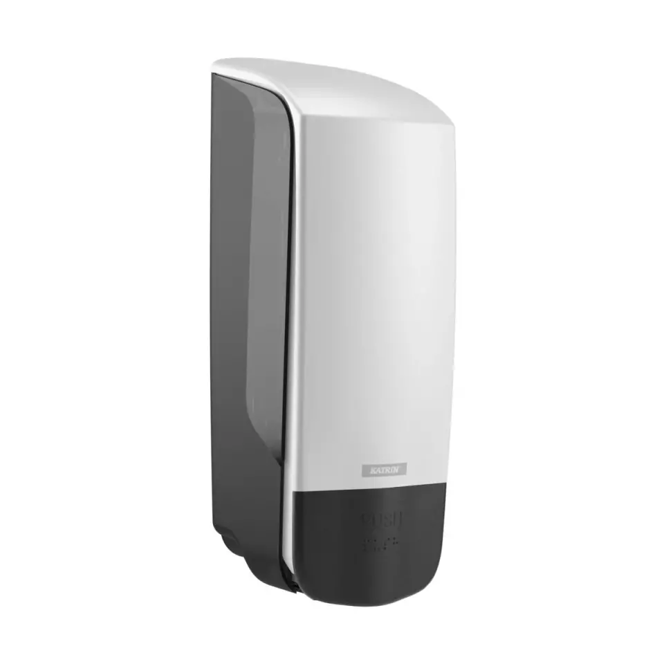 Katrin 77373, Tvåldispenser 1000ml, vit, image 1, gallery thumbnail