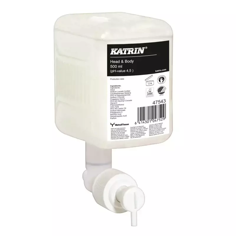 Katrin 47543, Head&Body Shower Soap 500ml, image 1, gallery thumbnail