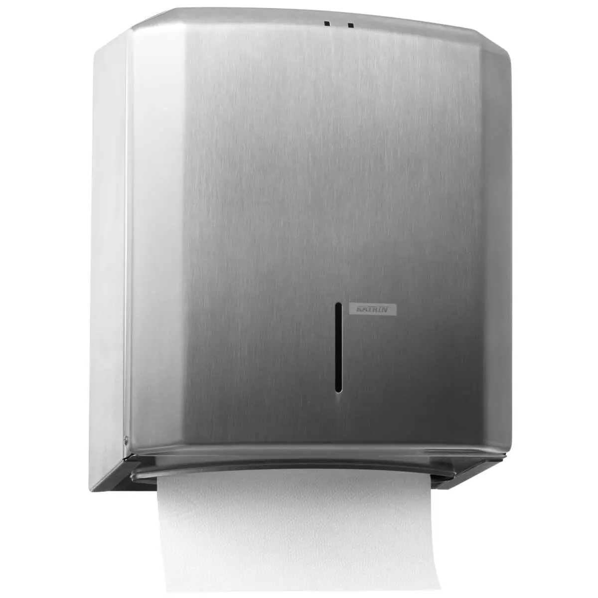 Katrin 988366, Paper Towel Dispenser Metal, Brushed Steel