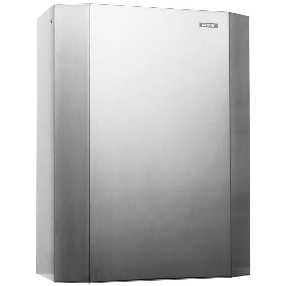 Katrin 900771, Waste Bin 25 L Metal, Brushed Steel, image 1
