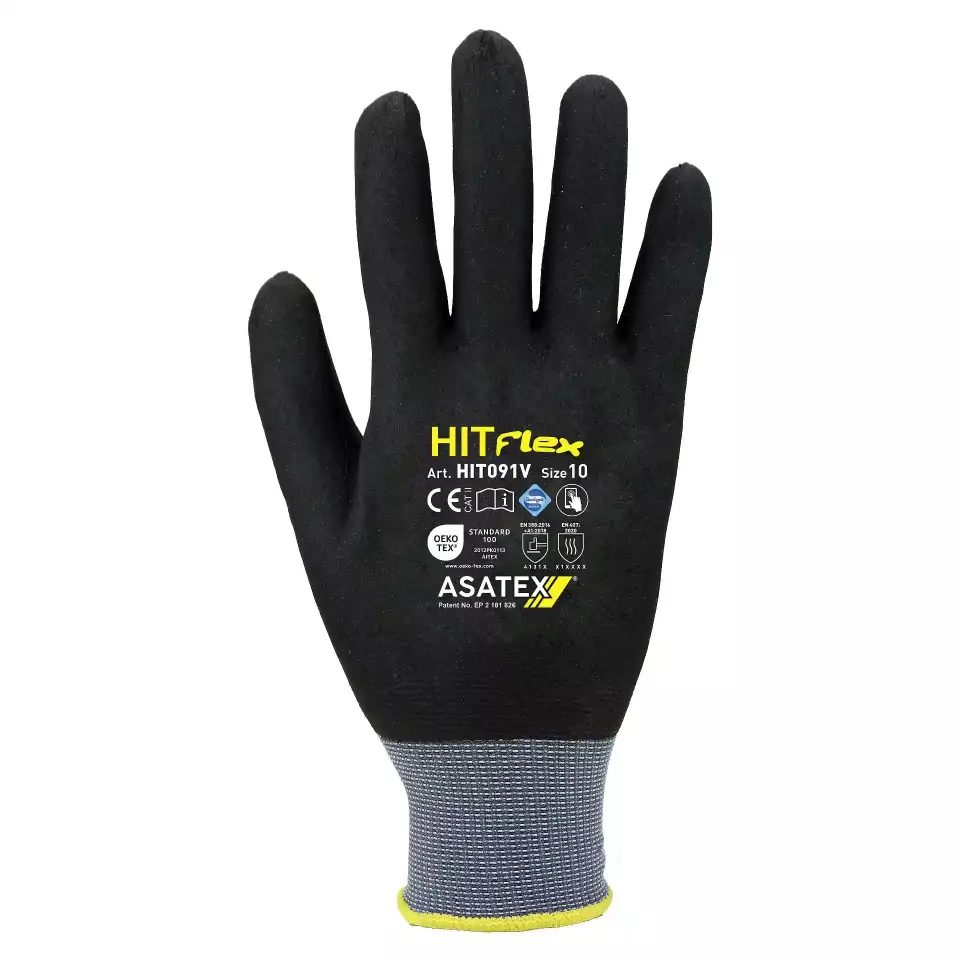 Asatex HIT091V, Fine Knit Glove, image 1, gallery thumbnail
