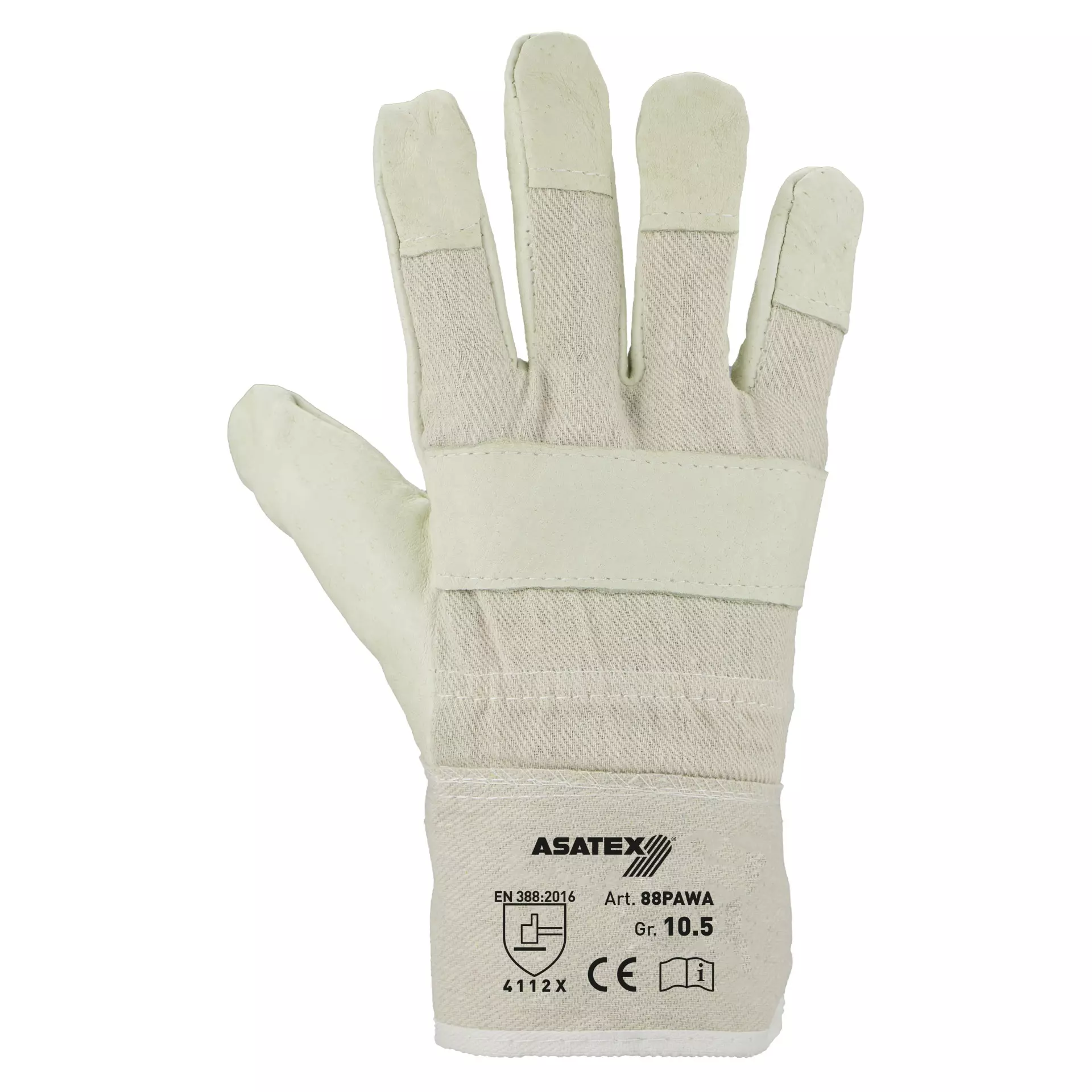 Asatex 88PAWA, Pig Grain Leather Glove 10.5