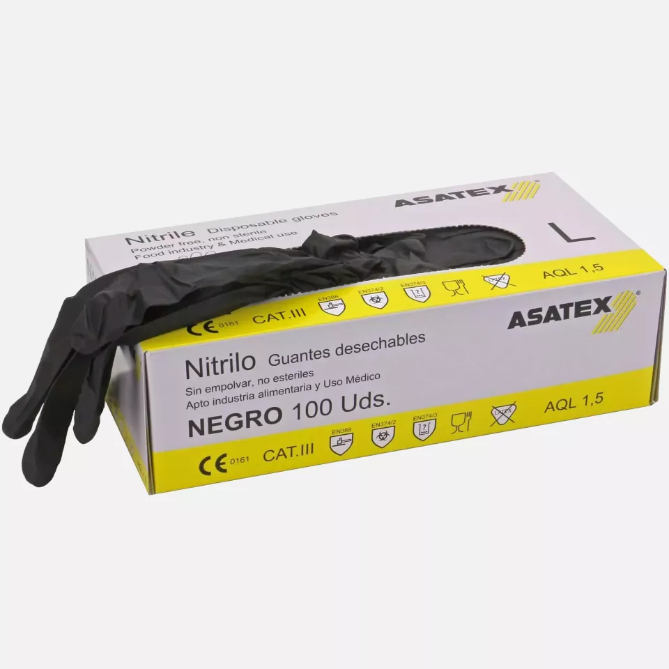 Asatex ENHU-S-X, Einmalhandschuh ungepudert, image 1, gallery thumbnail