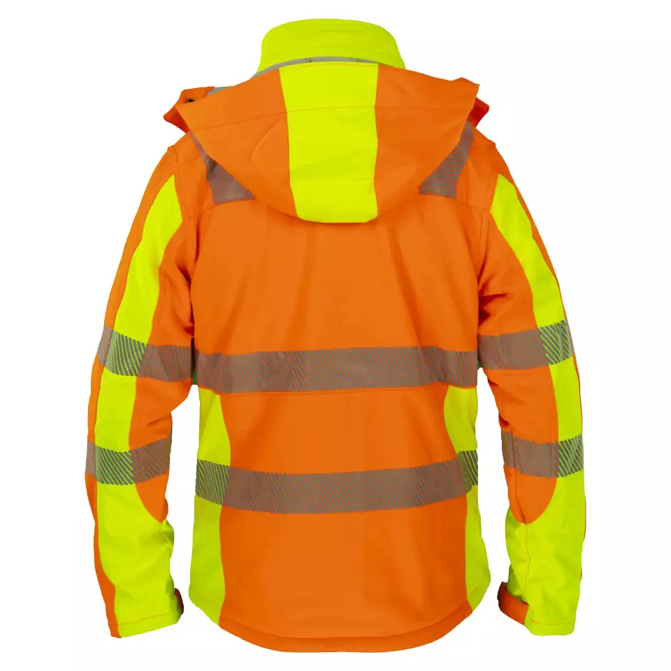 Asatex PTW-DS-ORANGE-GELB, PREVENT® Trendline Softshelljacke, image 1, gallery thumbnail