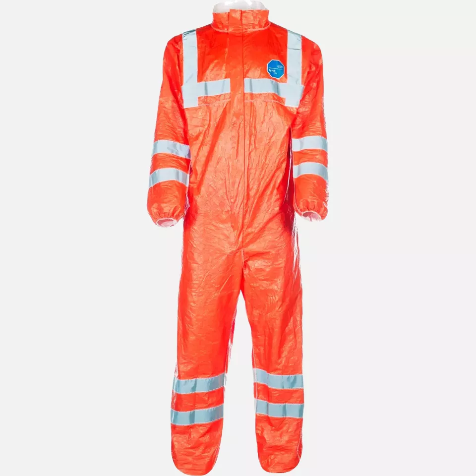 DuPont TY500HV, TYVEK® 500 HV 125 High Visibility Coverall, image 1, gallery thumbnail