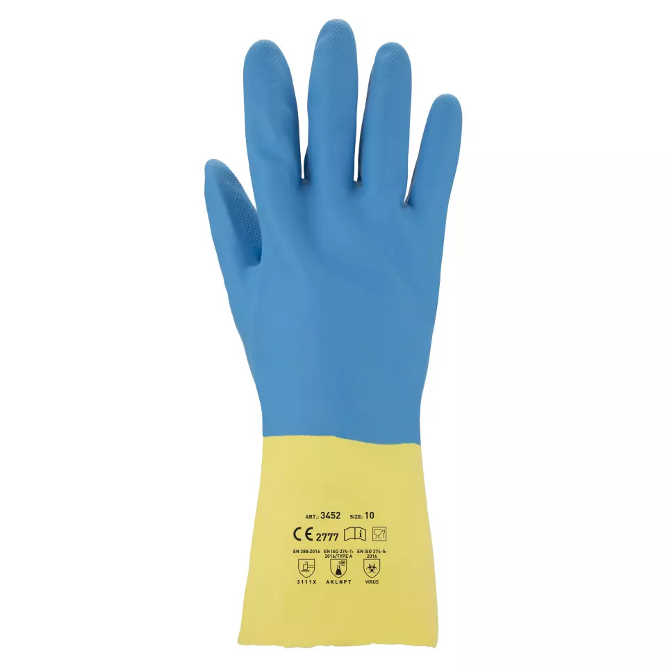 Asatex 3452, Chemical Protection Glove, image 2, gallery thumbnail