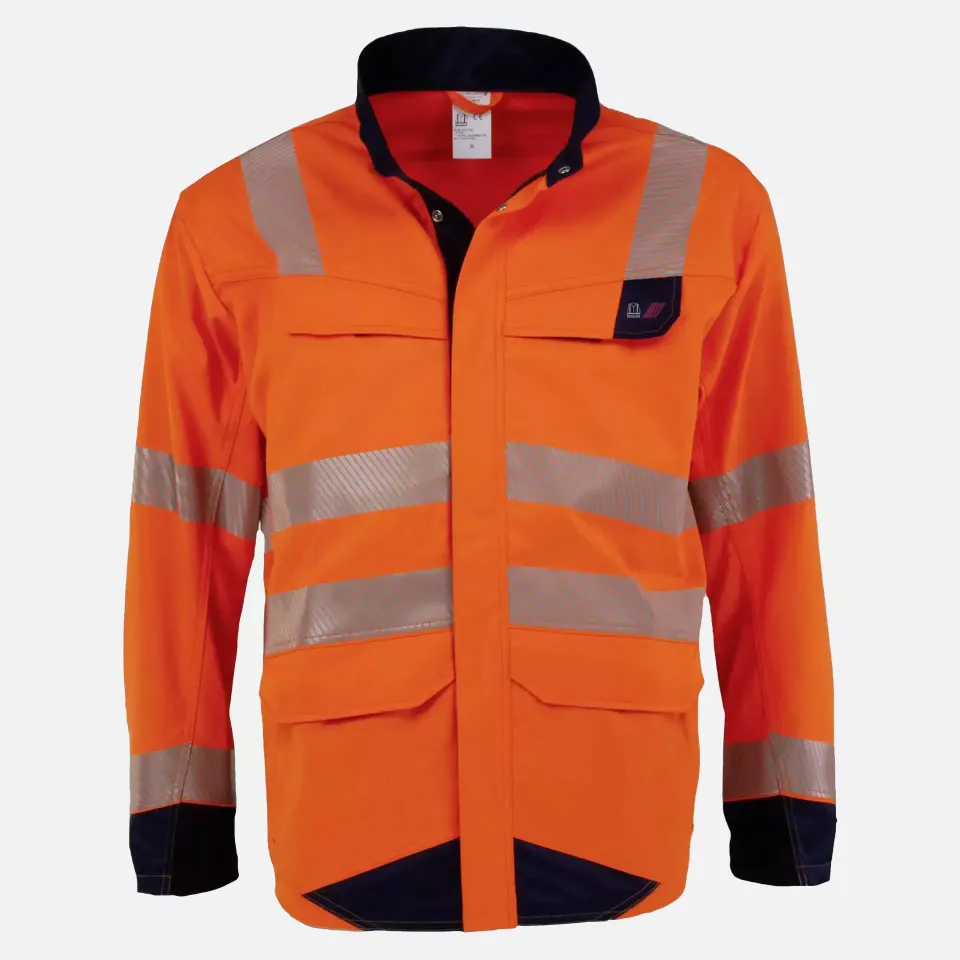 Asatex 4182JA, Hi-Vis Jacket, image 2, gallery thumbnail