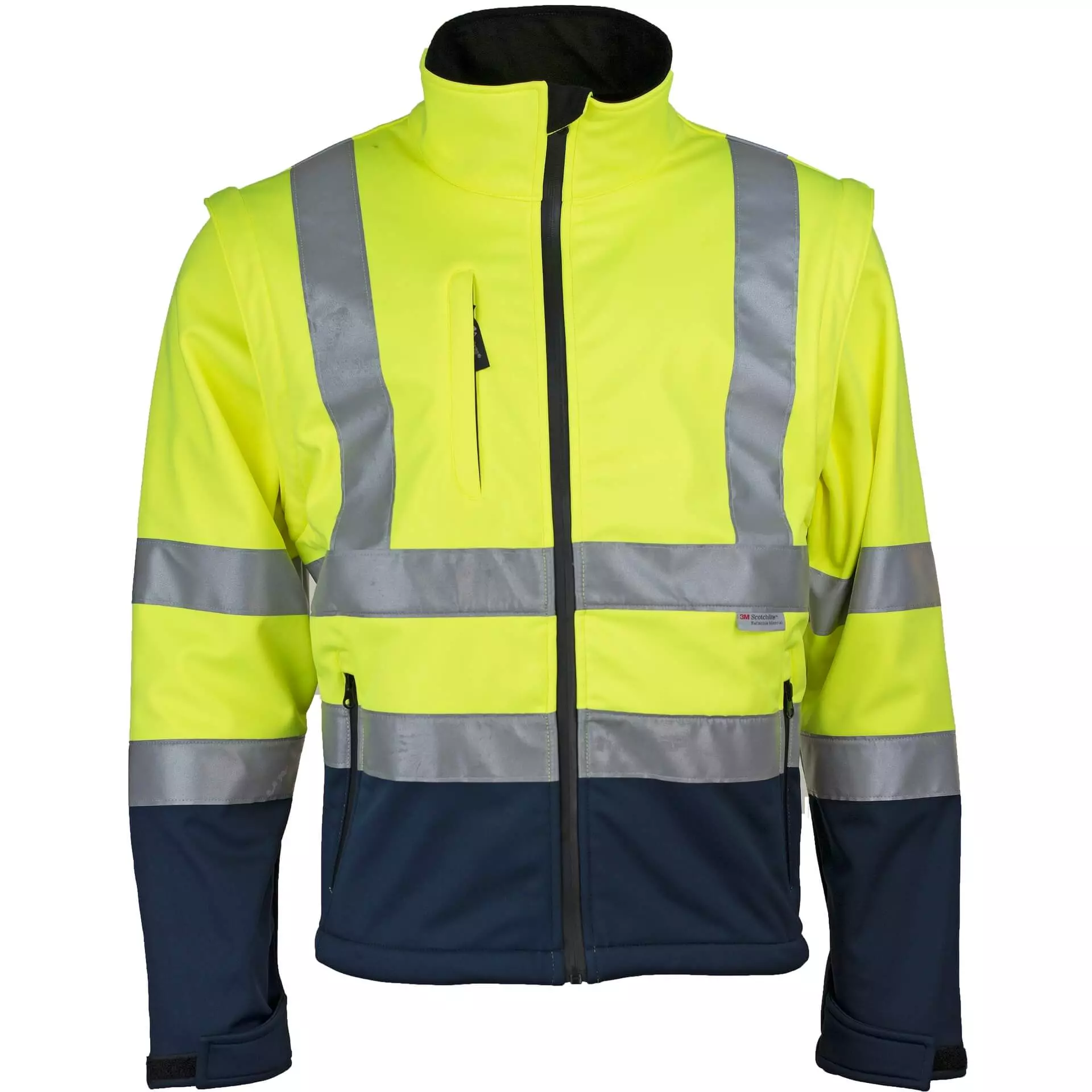 Asatex 8060GB, PREVENT® Trendline Warnschutz-Softshelljacke, image 1