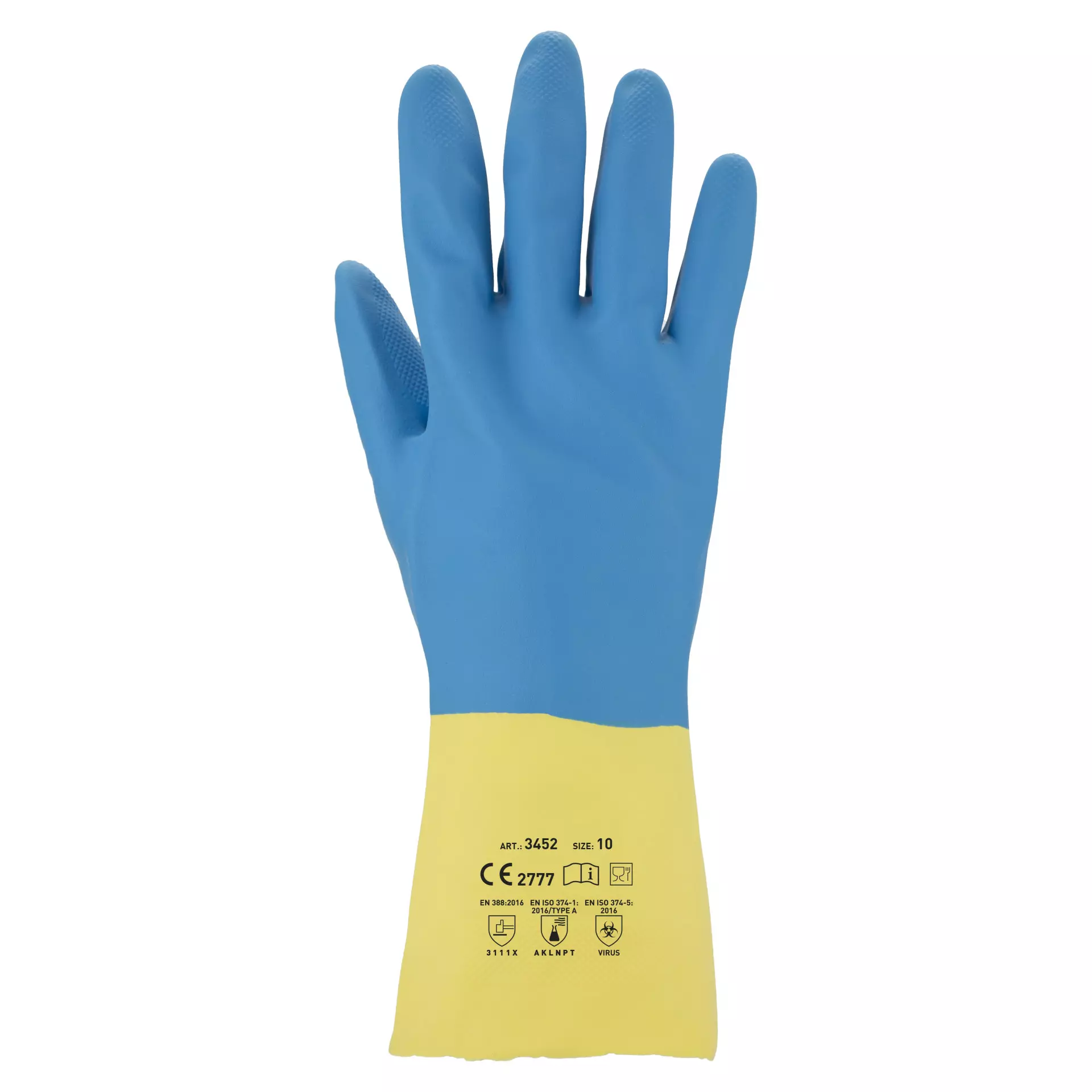 Asatex 3452, Chemical Protection Glove, image 2
